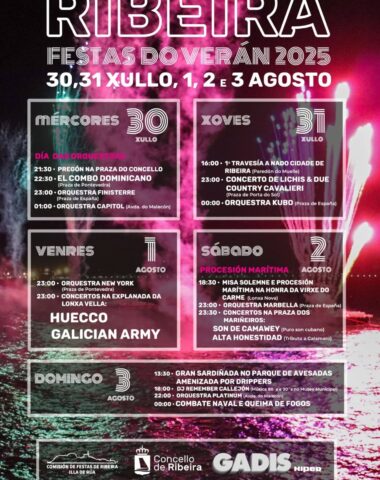 CARTEL-FESTAS-DO-VERÁN-RIBEIRA-2025