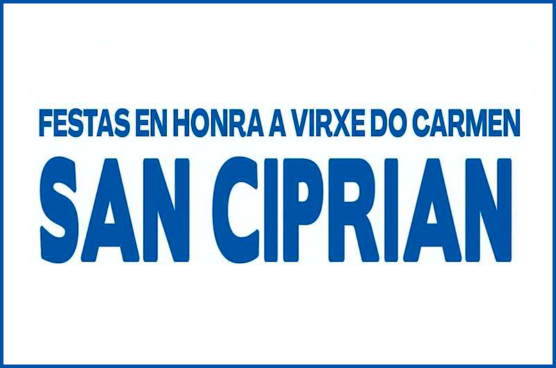 FESTAS DA VIRXE DO CARME EN SAN CIPRIÁN, CERVO